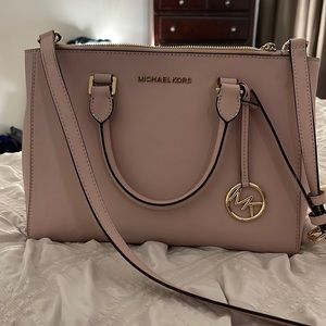 Michael Kors Hope Large Saffiano Leather Satchel